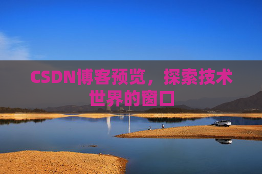 CSDN博客预览,探索技术世界的窗口